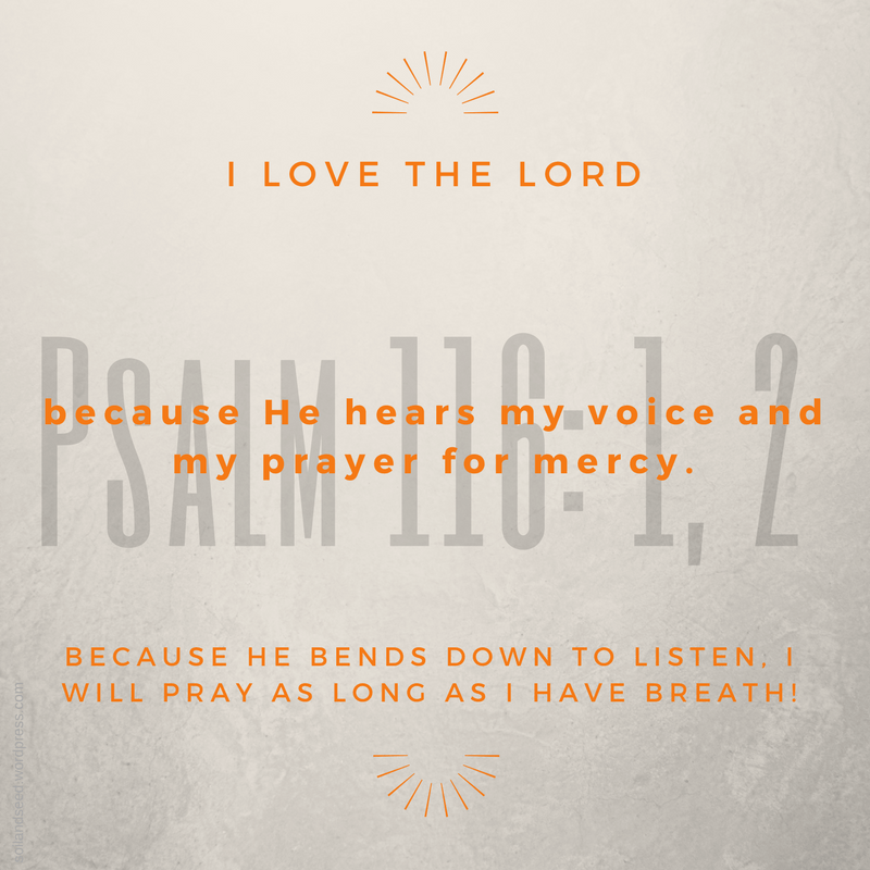 He Hears My Voice