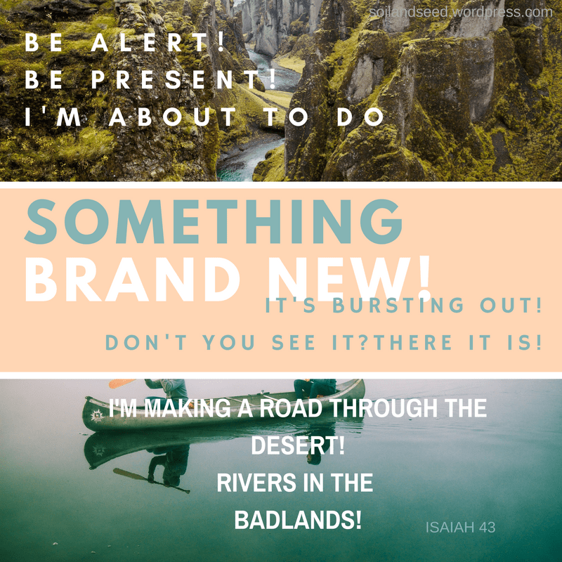 Be alert! Be present! I'm about to do