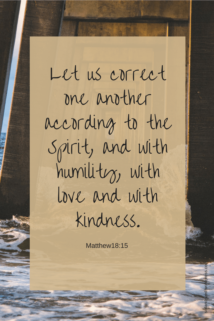 Correction with Grace